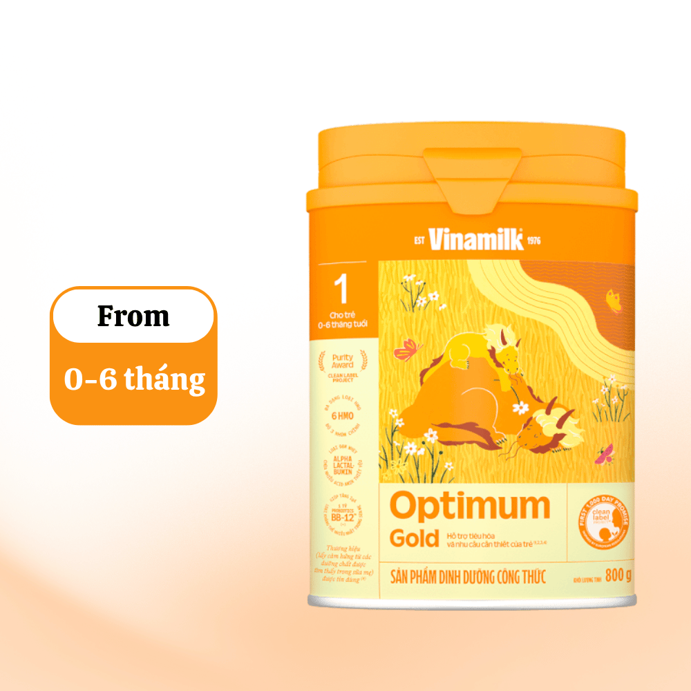 Optimum Gold 1 (0-6 tháng) 800g