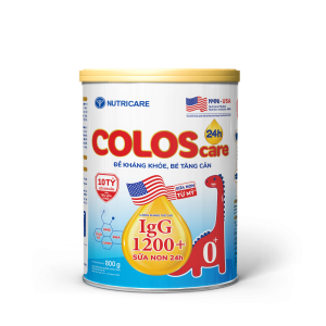 Sữa bột Nutricare ColosCare 24h 0+ 800g