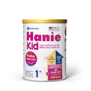 Sữa bột Nutricare Hanie Kid 1+ 850g