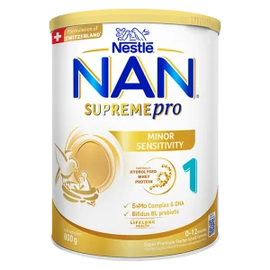 Sữa Bột NAN Supreme Pro Số 1 (0-12 tháng) Lon 800g