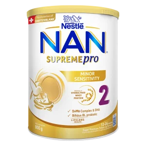 Sữa Bột NAN Supreme Pro Số 2 (12-24 tháng) Lon 800g