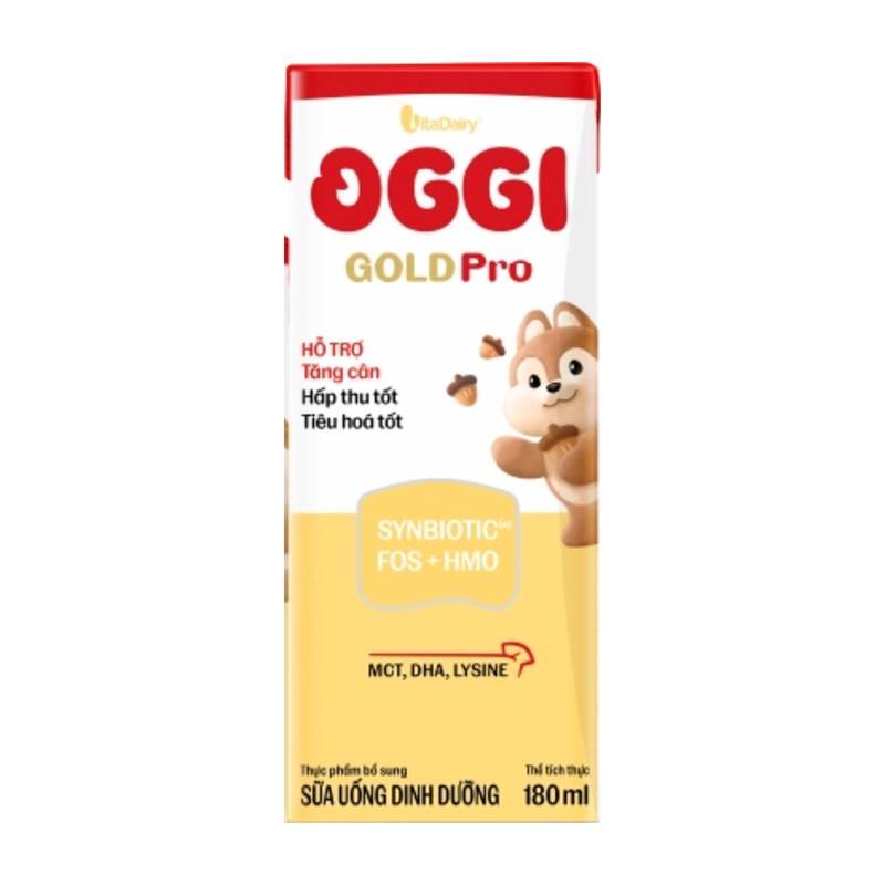 Sữa pha sẵn Oggi Gold Pro 180ml