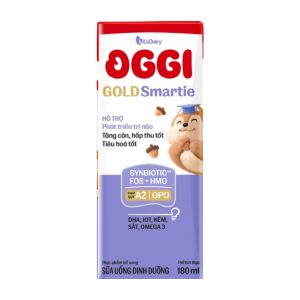 Sữa pha sẵn Oggi Gold Smartie 180ml