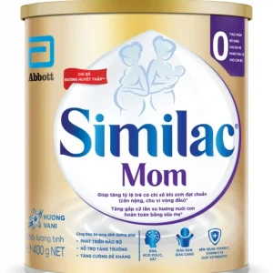Sữa Bột Similac Mom Hương Vani Cho Mẹ Bầu Và Cho Con Bú Lon 400g